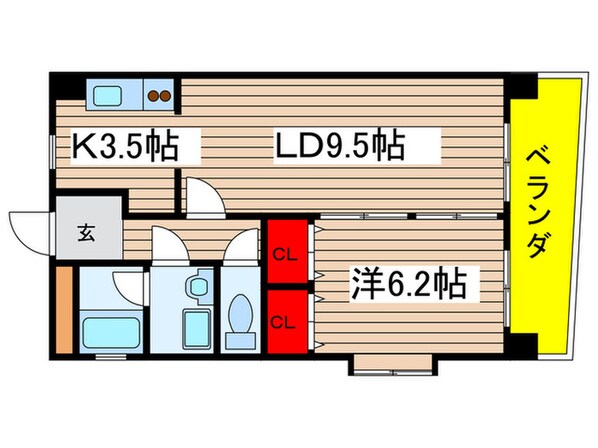 グランシャリオ（吉居様）の物件間取画像